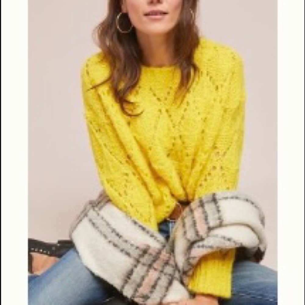 Bright lights sweater- Yellow
